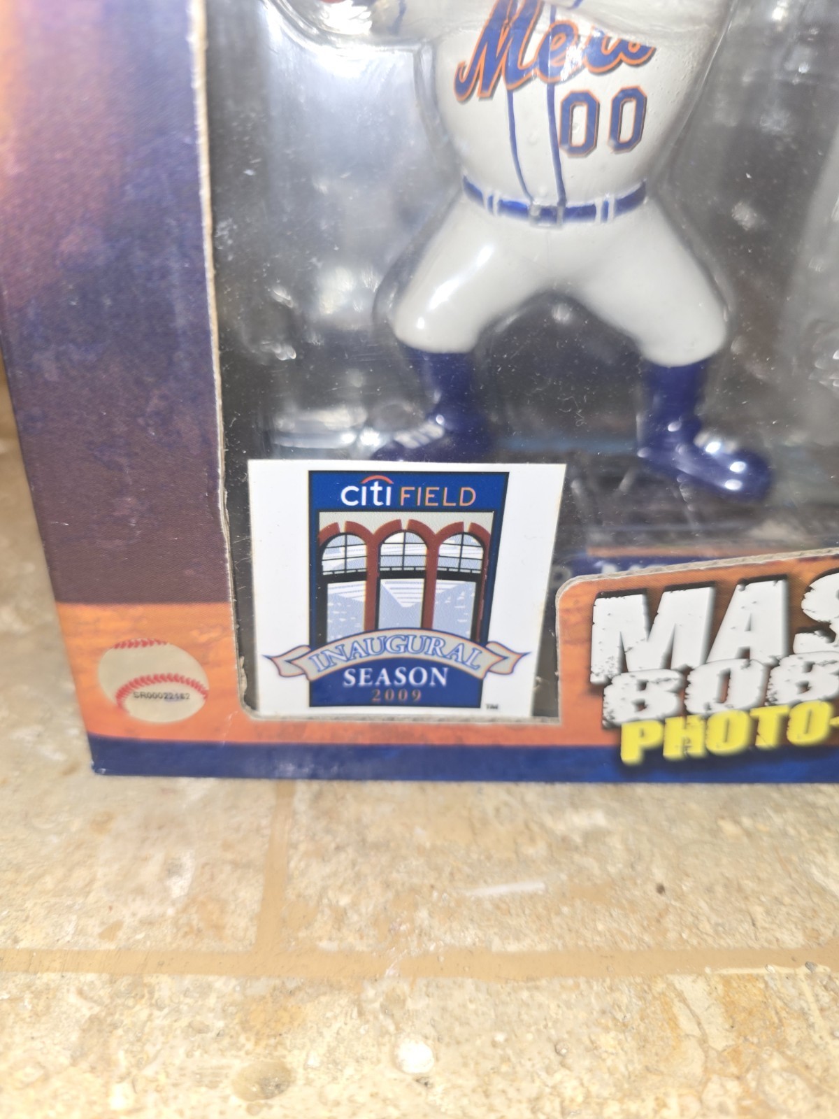Stadium Exclusive 2009 Mr Met bobble head Citi Field New York Mets Mascot Ny Mrs
