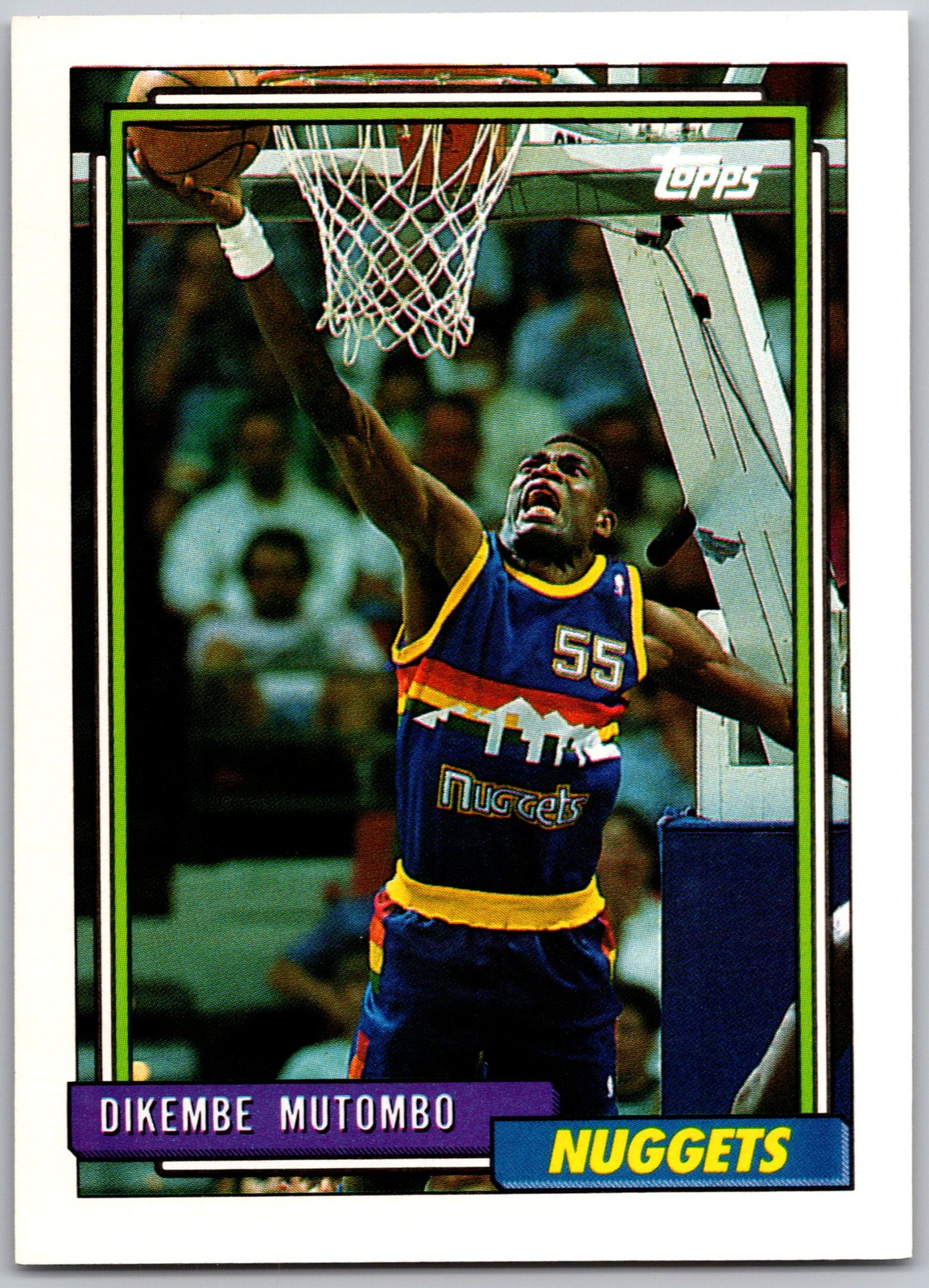 1992-93 Topps #281 Dikembe Mutombo