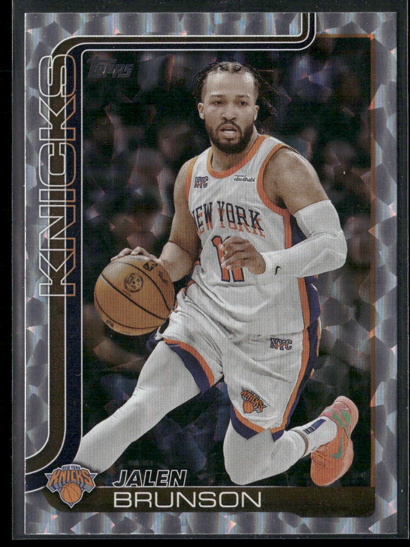 2025-26 Topps #14 Jalen Brunson Diamante