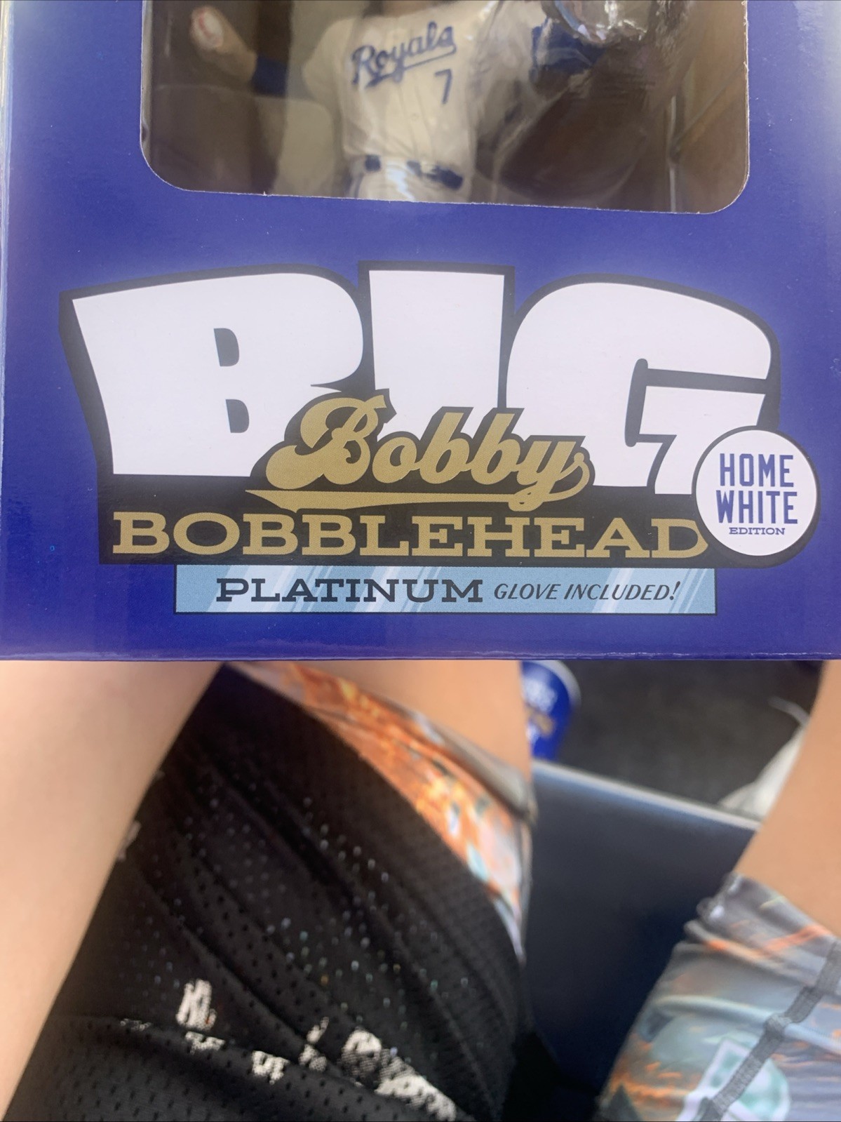 Big Bobby Bobble head Home White Platinum Glove 7/19 🔥⚾️🔥Royals