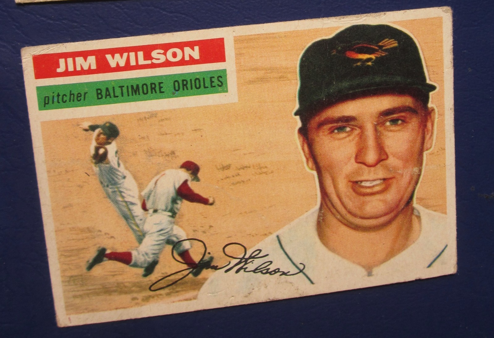 1956 Topps Jim Wilson (Baltimore Orioles) #171 VG/EX