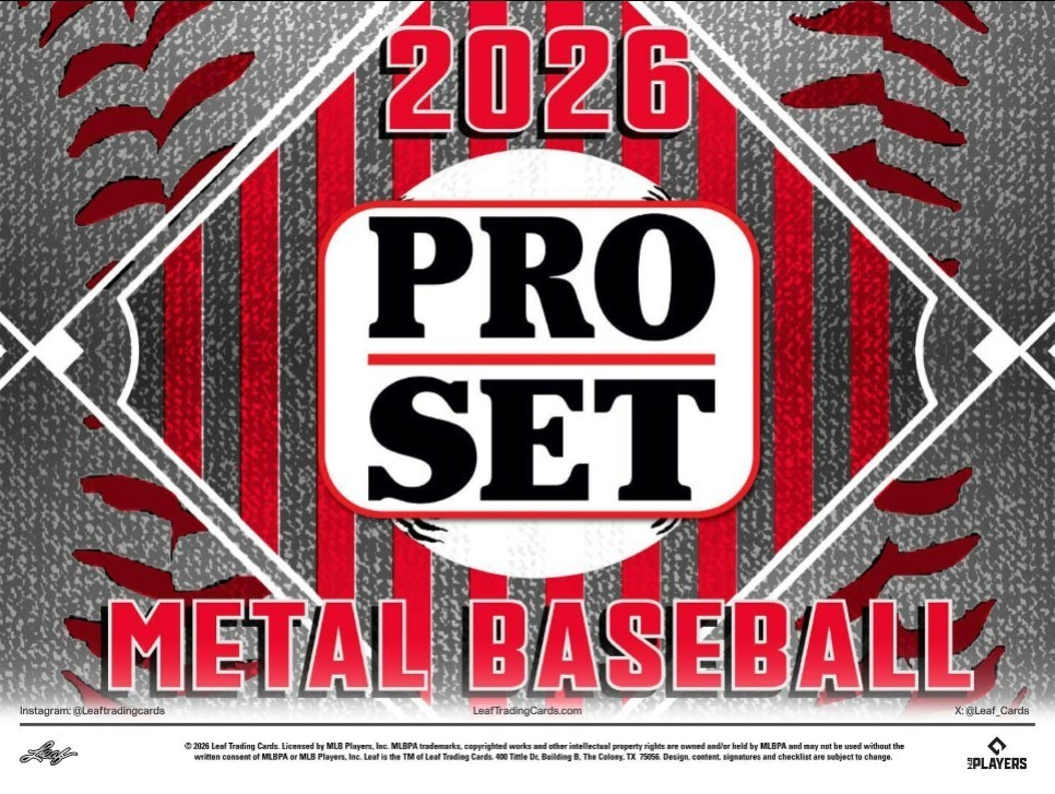 2026 LEAF PRO SET METAL BASEBALL HOBBY BOX – BRAND NEW – FREE SHIPPING 🔥🔥🔥