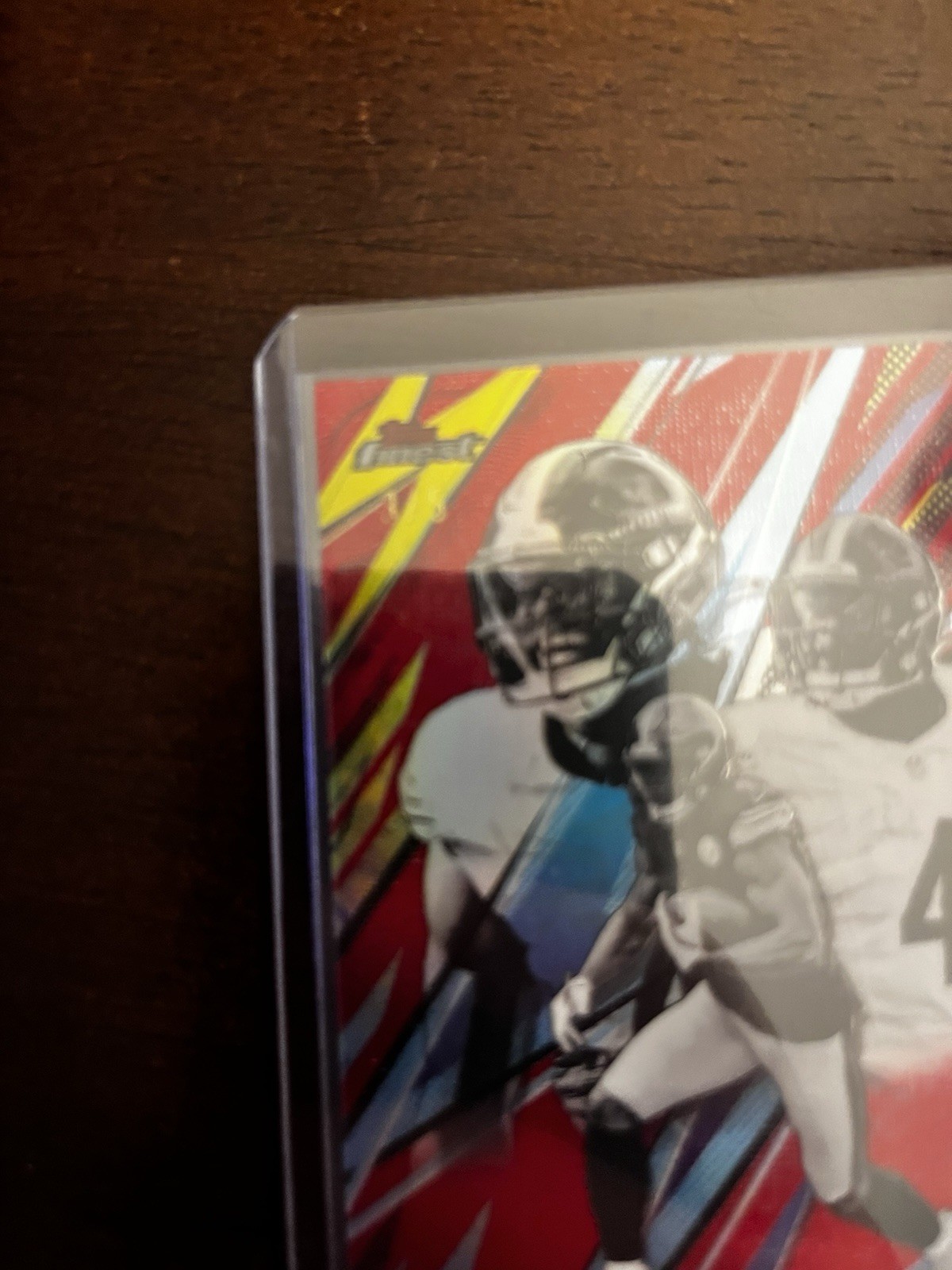 2025 Topps Finest DK Metcalf Power Kings Red Refractor /5 Pittsburgh Steelers