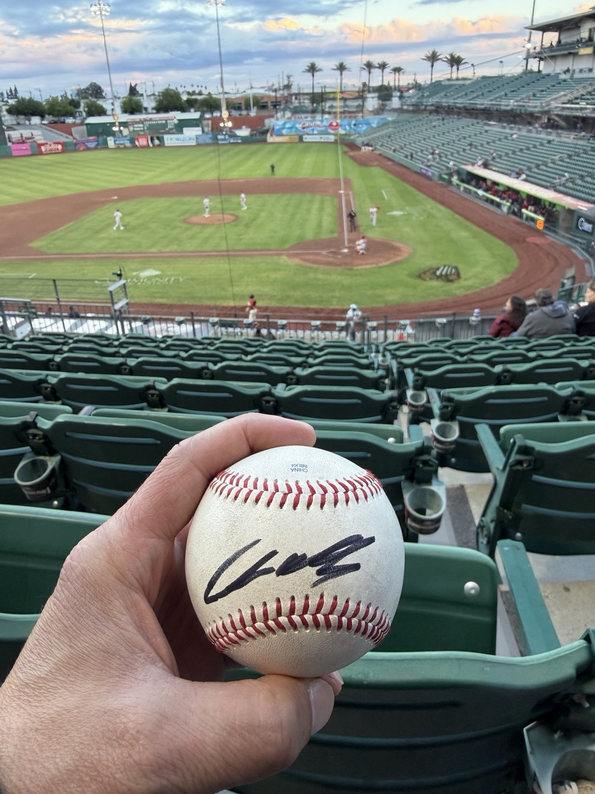 Colorado Rockies 2025 1st Pick Ethan Holliday Signed Sweet Spot Baseball