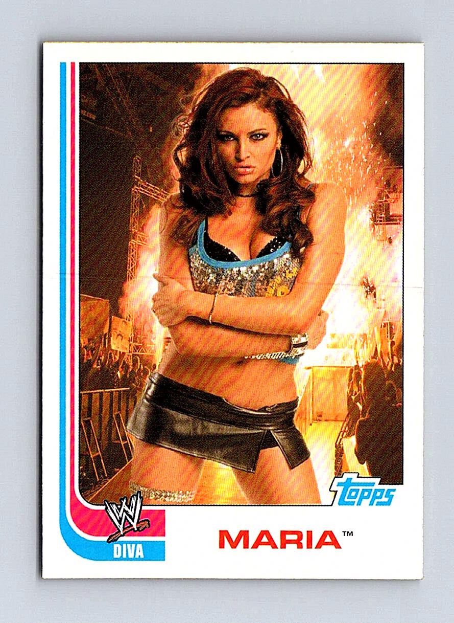 2007 Topps Heritage III WWE Maria #65
