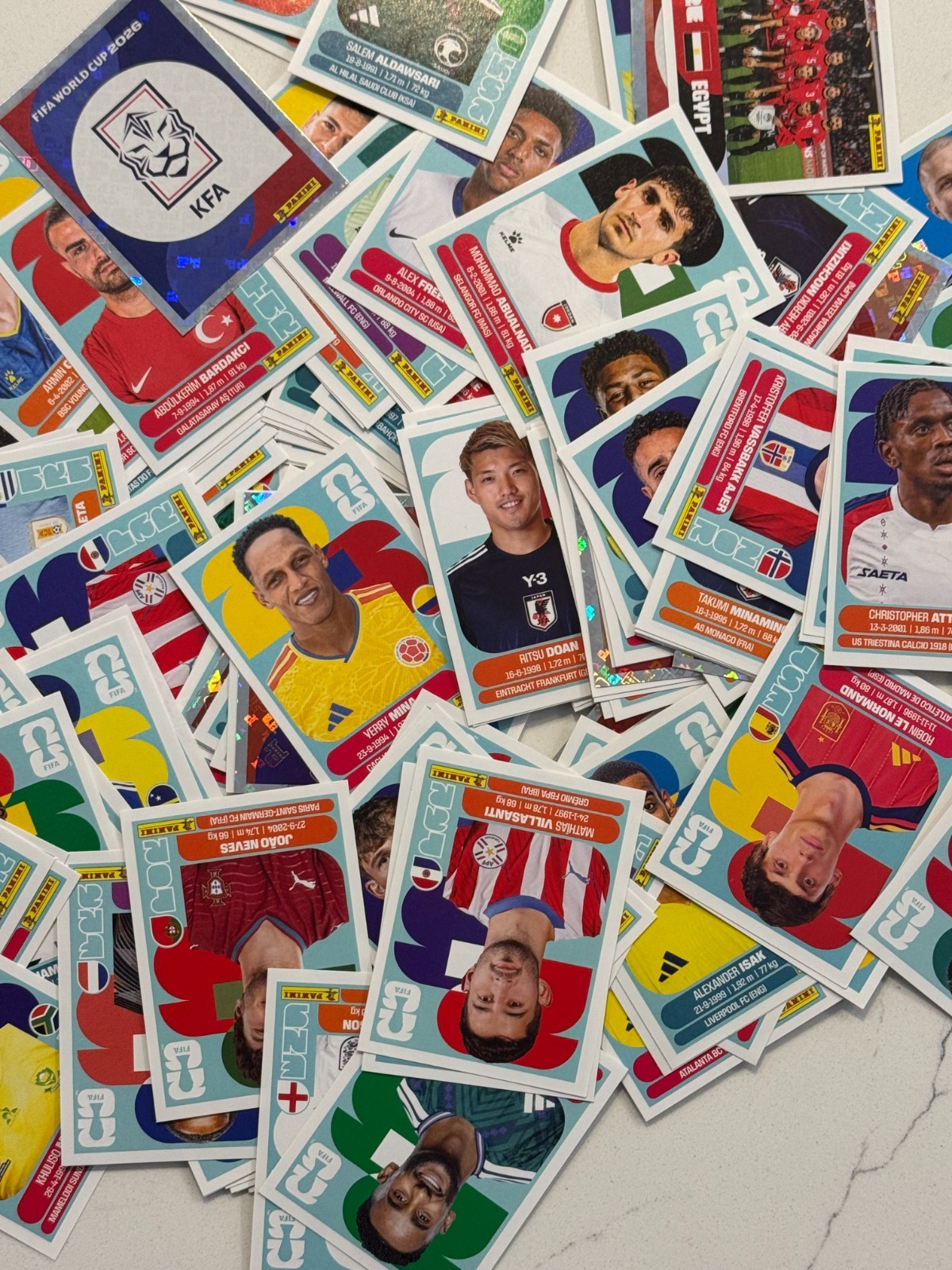 2026 Panini FIFA World Cup Stickers US Edition # BEL1 – # NOR20 – Pick Stickers