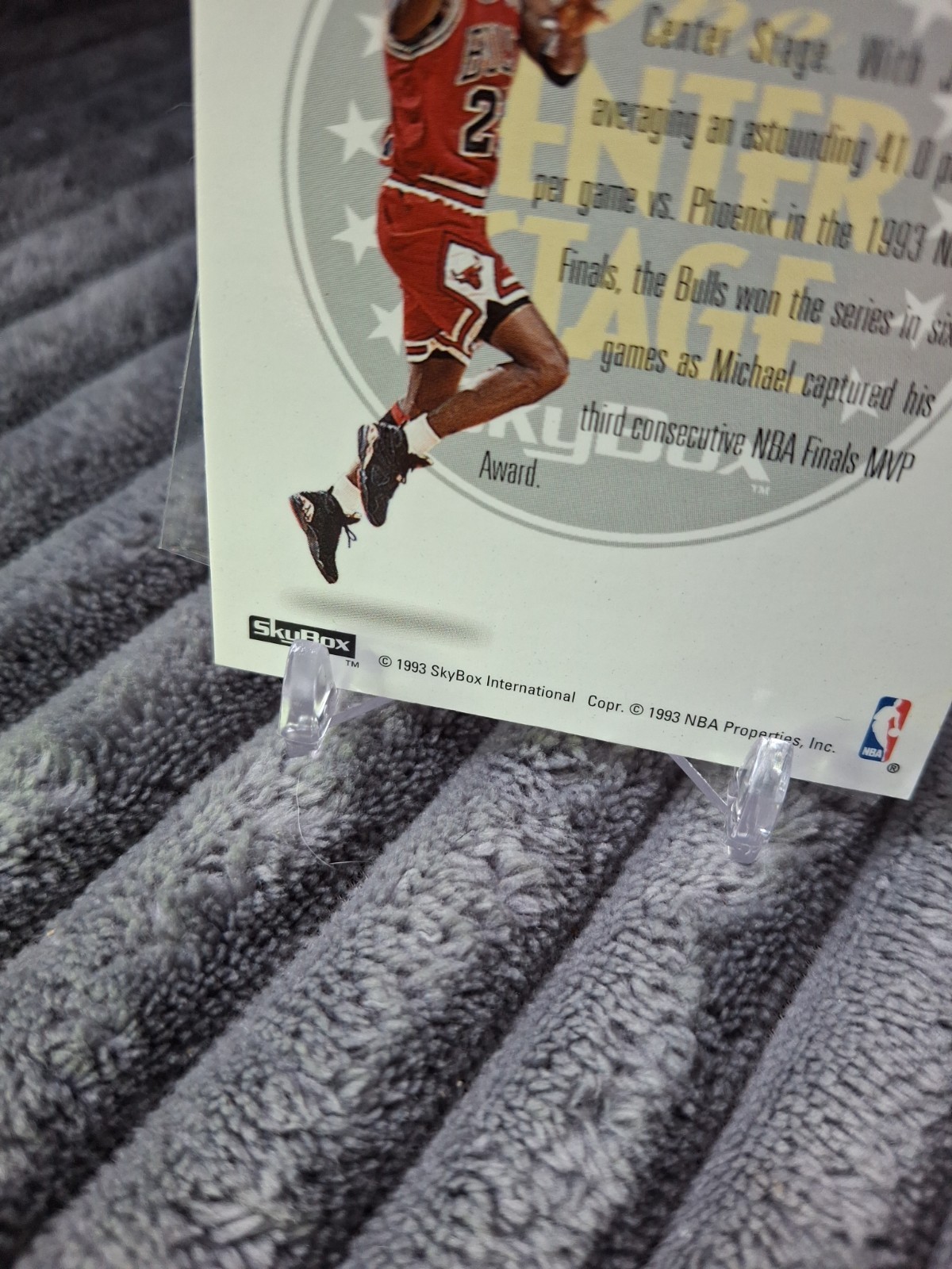 1993-94 Skybox Premium – The Center Stage Michael Jordan #CS1