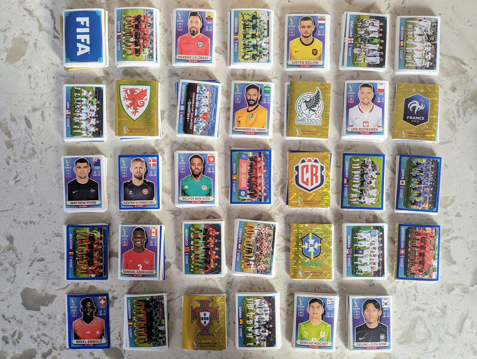 Panini FIFA World Cup Qatar 2022 Stickers – Pick what you need – Part 2: ESP-FWC
