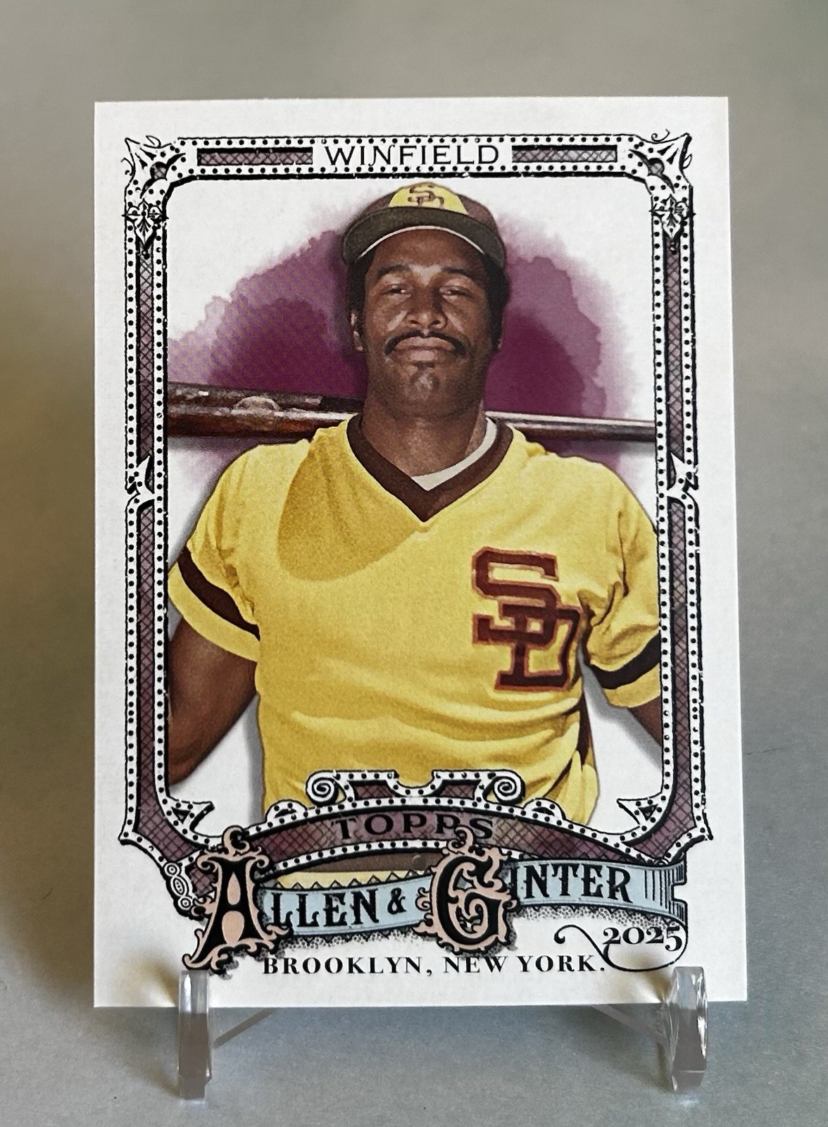 Dave Winfield 2025 Topps Allen & Ginter #151 San Diego Padres HOF