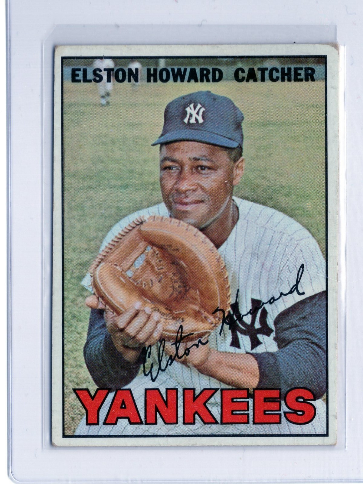 1967 Topps – #25 Elston Howard VG/EX New York Yankees