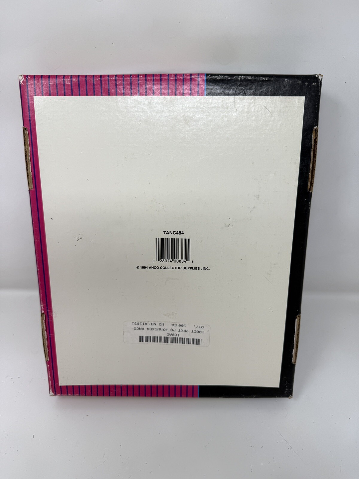 1994 Vintage Baseball Card 9-Pocket Pages, ANCO, Acid Free, 72 Pages