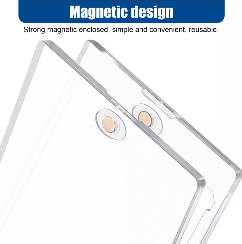 You Pick! Magnetic Card Holder 35 55 75 100 130 180 pt One-Touch UV Protection