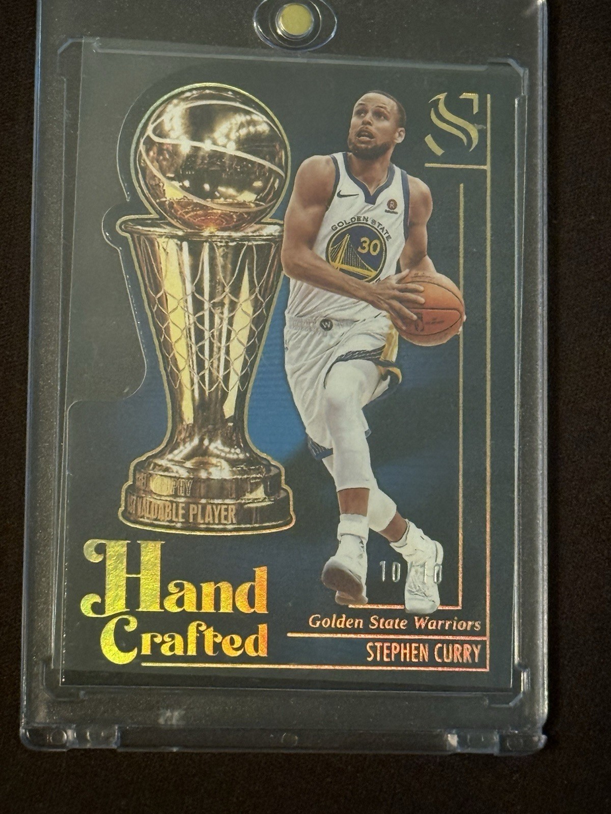 2024-25 Stephen Curry Panini Silhouette #1 Hand Crafted Gold 10/10 Warriors 🔥