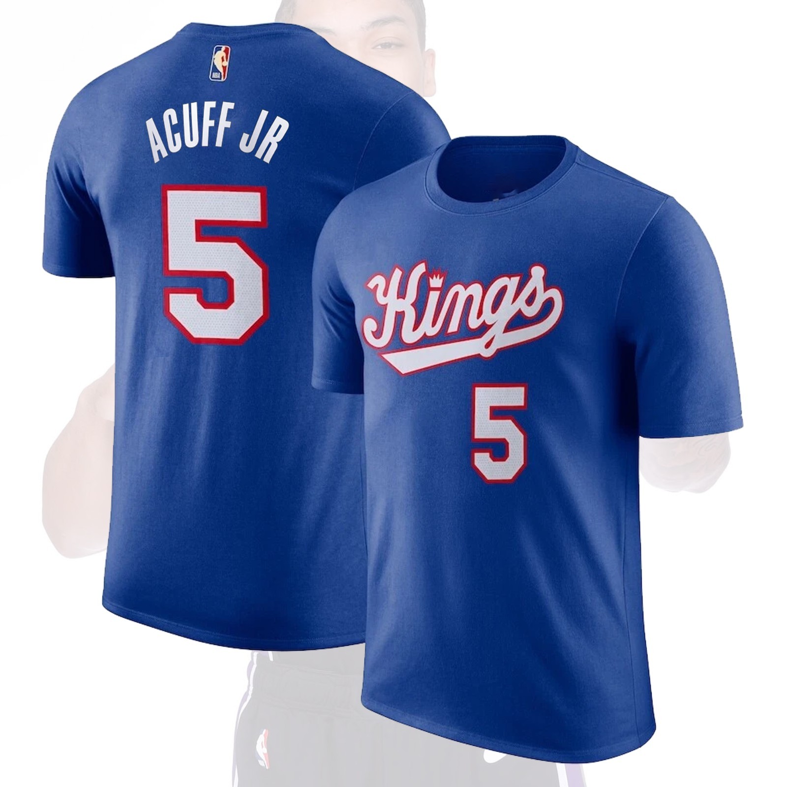 HOT!! Darius Acuff Jr. #5 Sacramento Kings 2026 Player Name & Number Fan Apparel