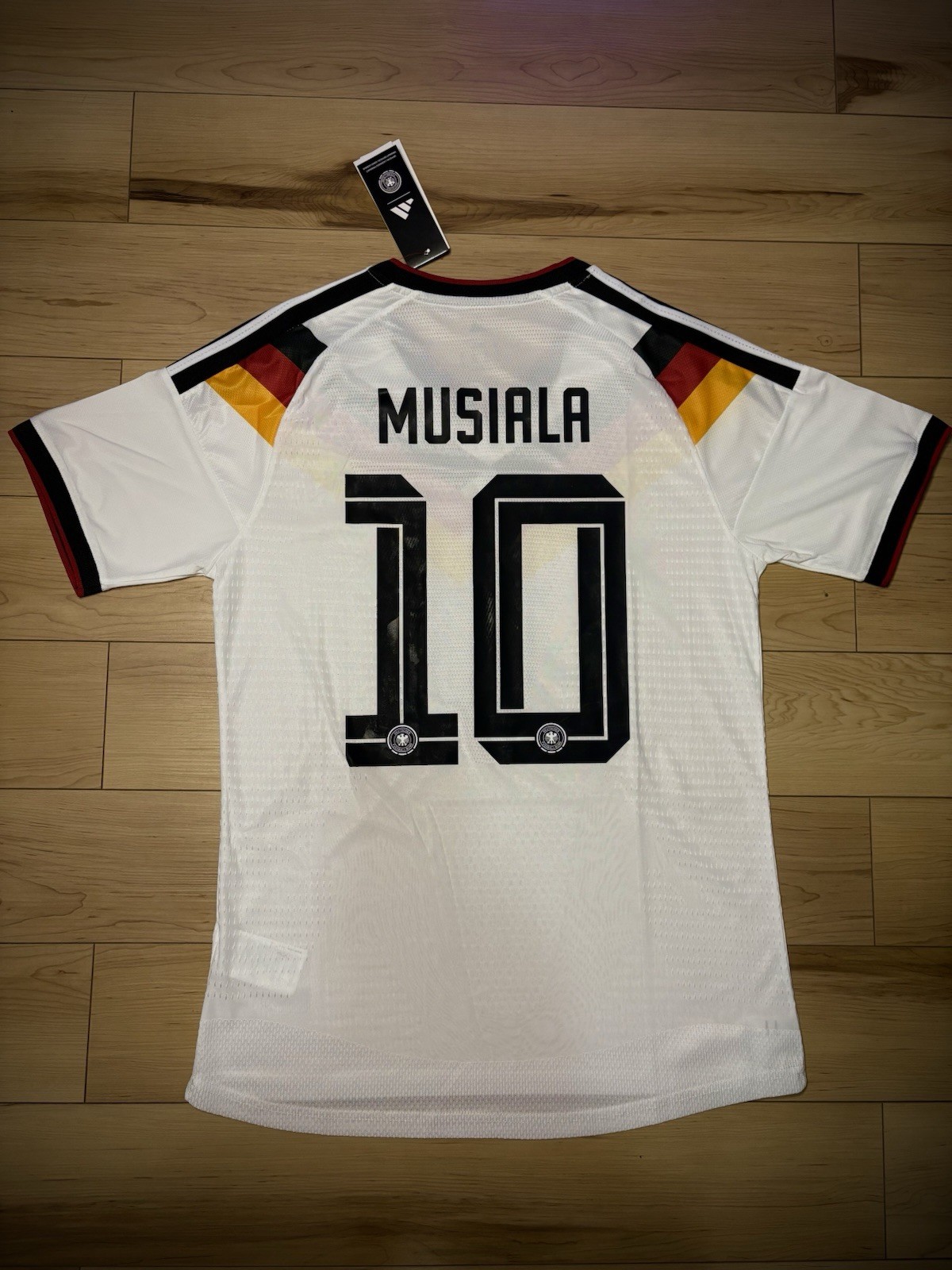 Jamal Musiala #10 Germany 2026 Home Jersey Size L