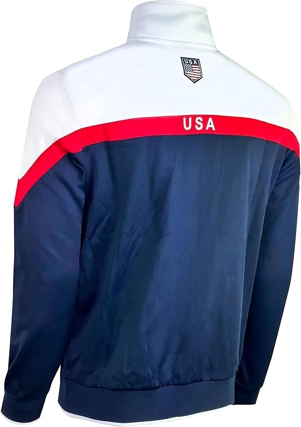 USA Jacket – Just 4 Kicks Inc. – Red, White, and Blue