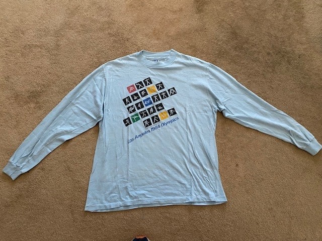 Vintage 1984 olympic t shirts. 4 shirts