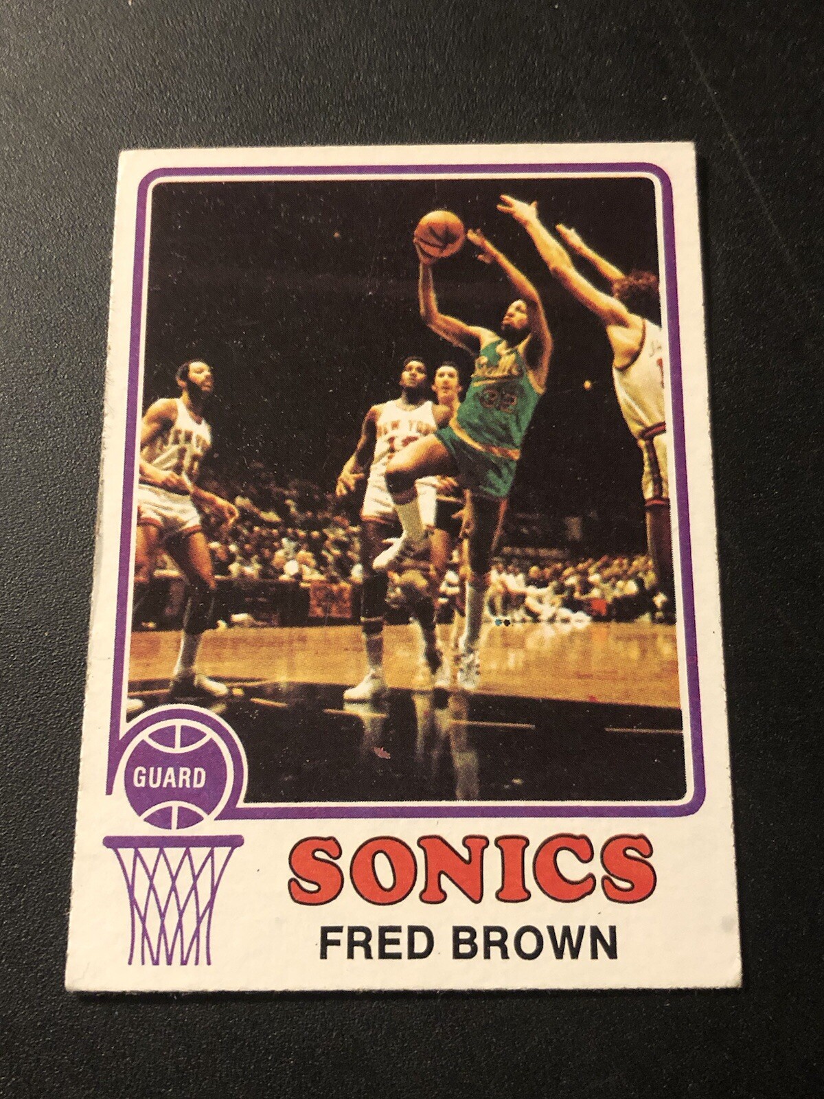 1973-74 Topps Fred Brown #103 Rookie RC EXMT