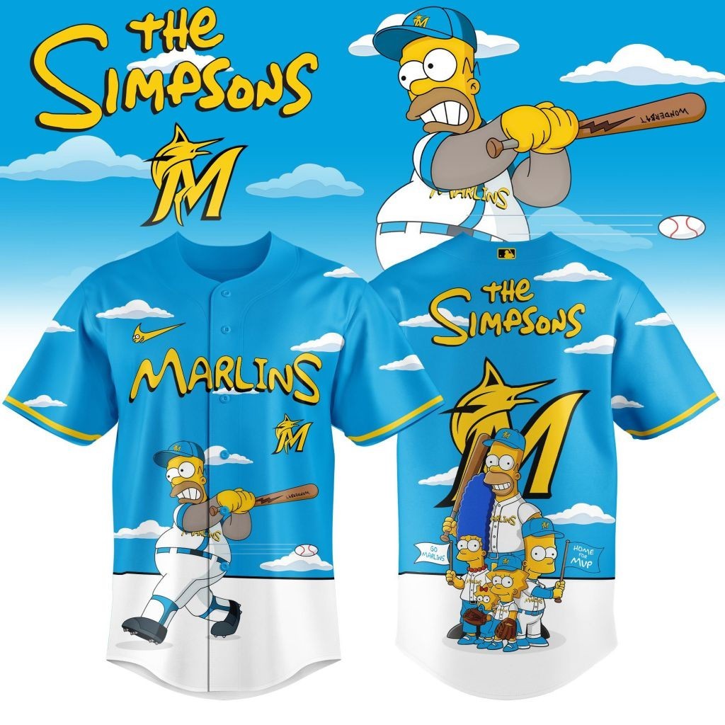 Personalized Miami Baseball Team Marlinss Button Jersey Shirt Unisex Adult S-5XL