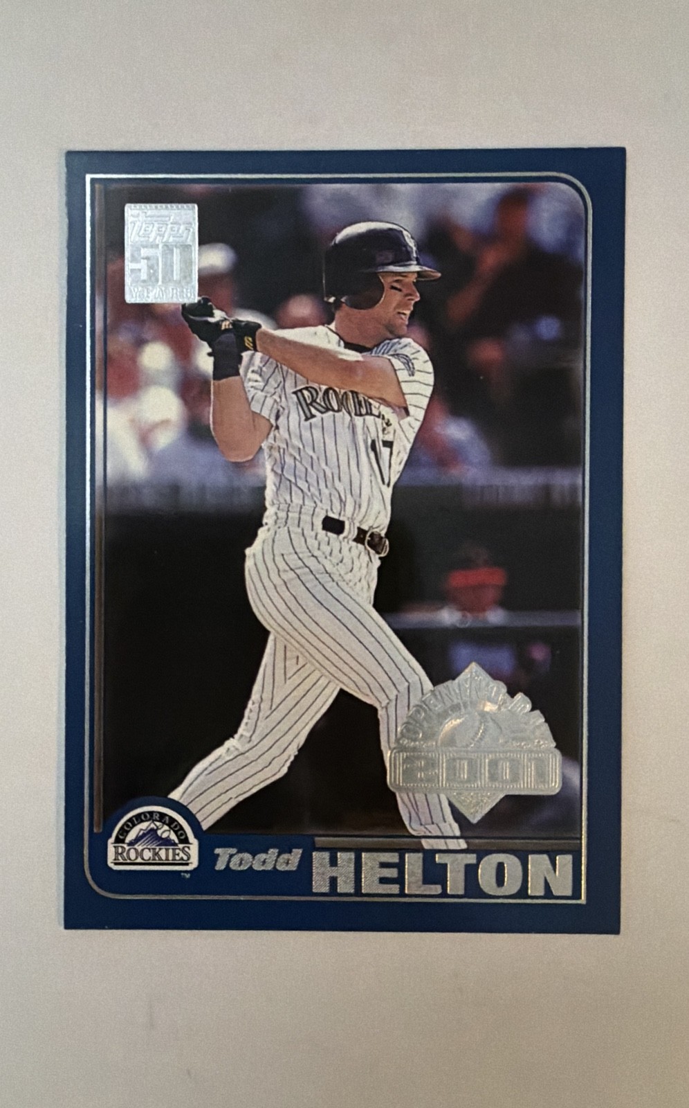 2001 Topps Opening Day – Todd Helton #81