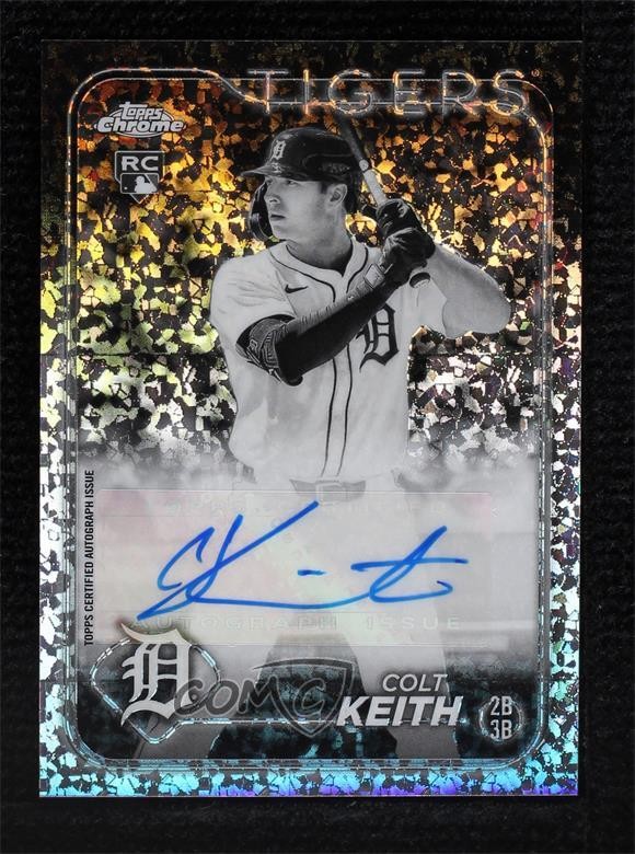 2024 Topps Chrome Update Colt Keith #AC-CK Rookie Auto RC 1f5h