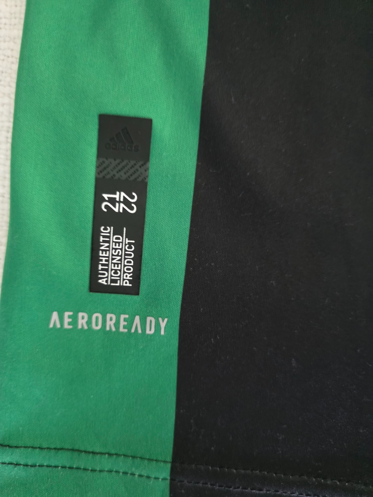 Adidas Austin FC Inaugural Home Jersey 2021-22 Men’s Large Black Green Striped M