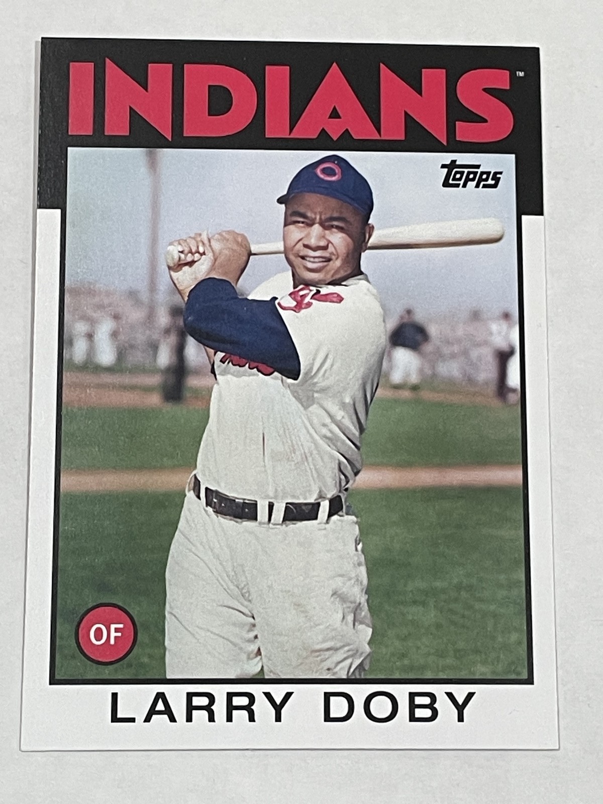 2014 Topps Archives Baseball #122 – Larry Doby – Cleveland Indians