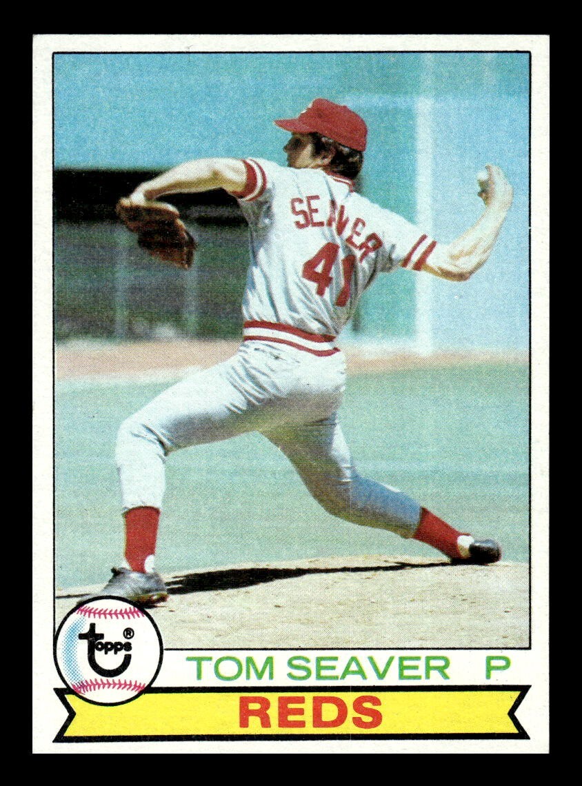 1979 TOPPS TOM SEAVER #100 REDS HOF NM-MT OR BETTER CENTERED