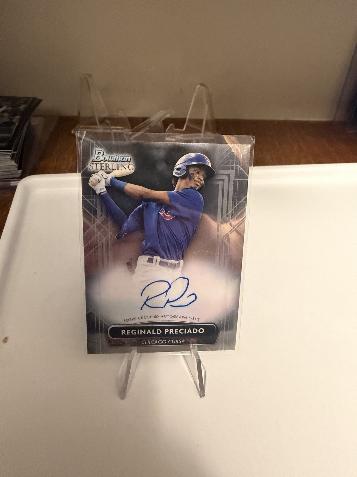 2022 Bowman Sterling – Prospect Autographs Reginald Preciado #PA-RP (AU, RC)