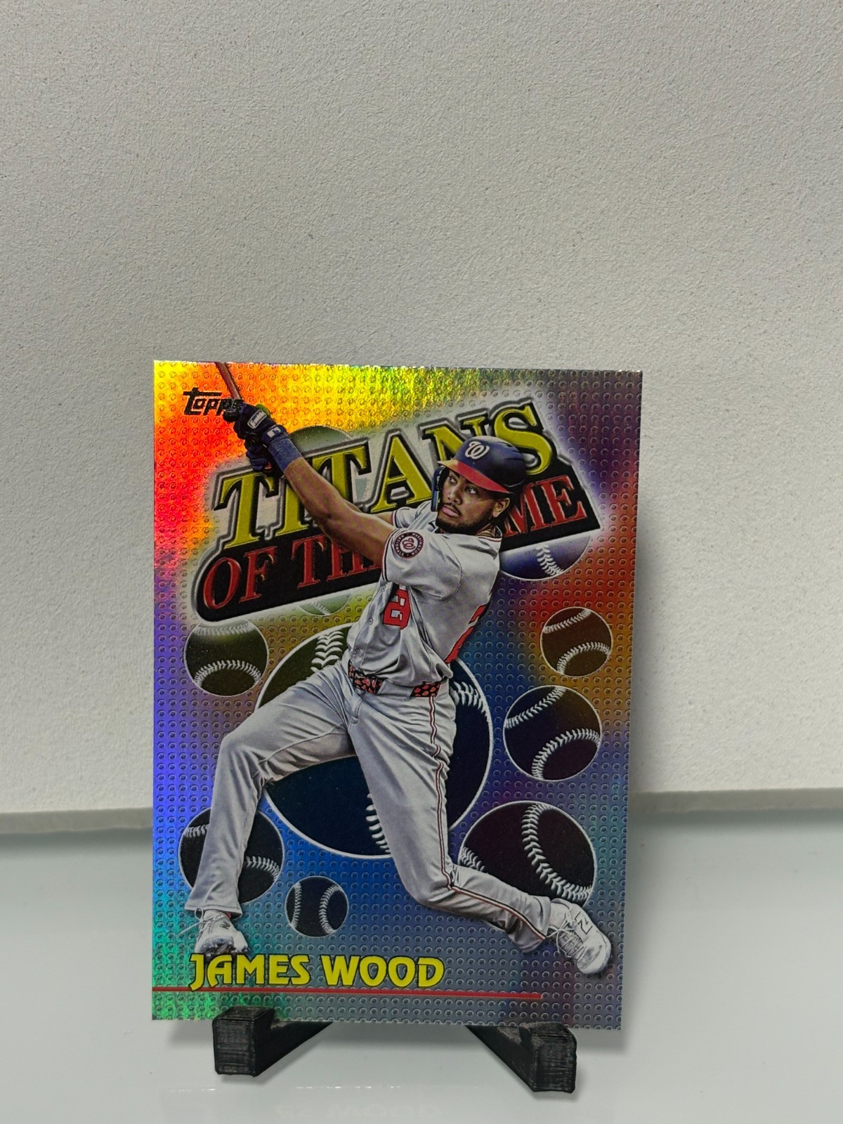 2026 Topps Titans of the Game #TOG-15 James Wood Washington Nationals