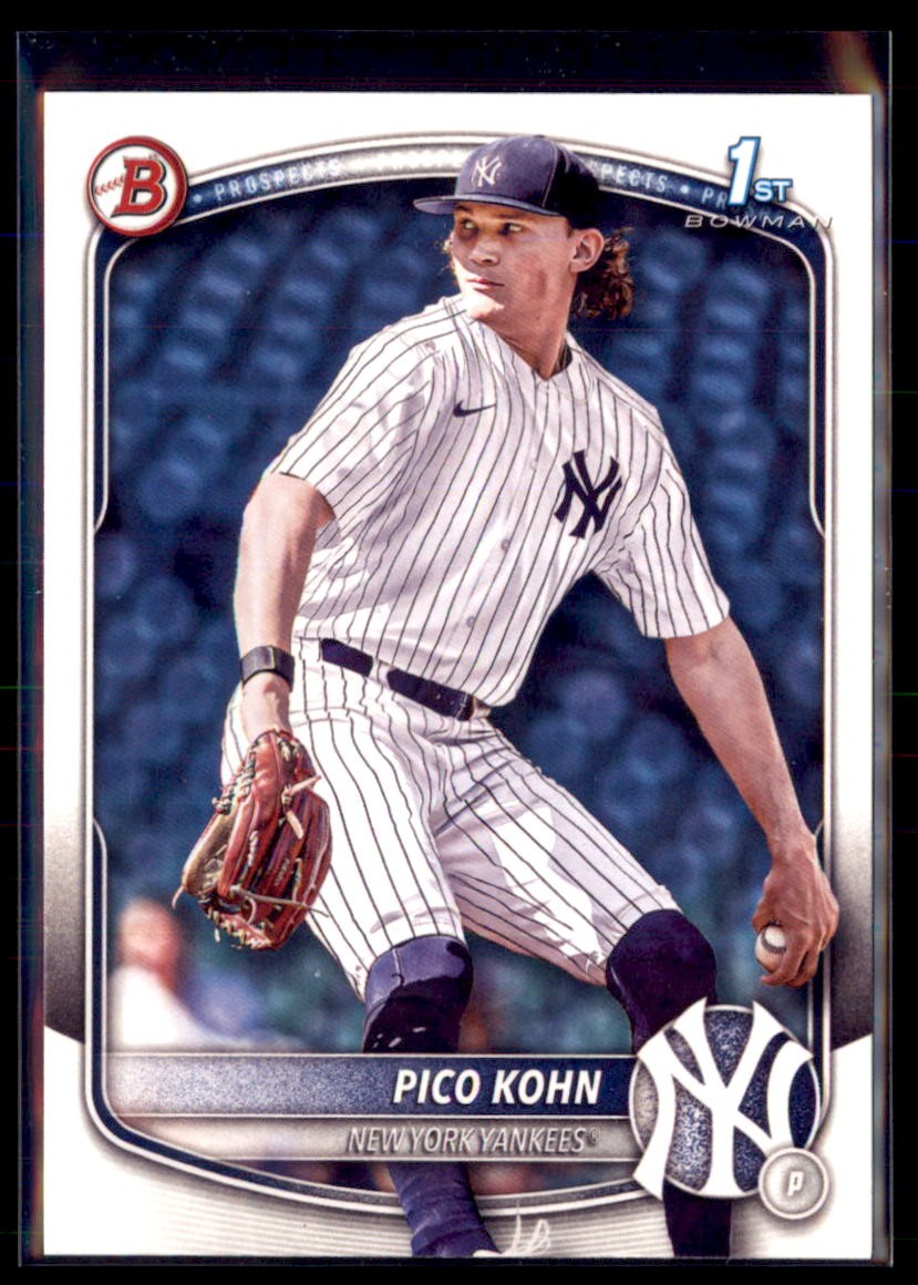 2025 Bowman Draft Paper Pico Kohn Yankees BD-52 1st Bowman 5 card lot