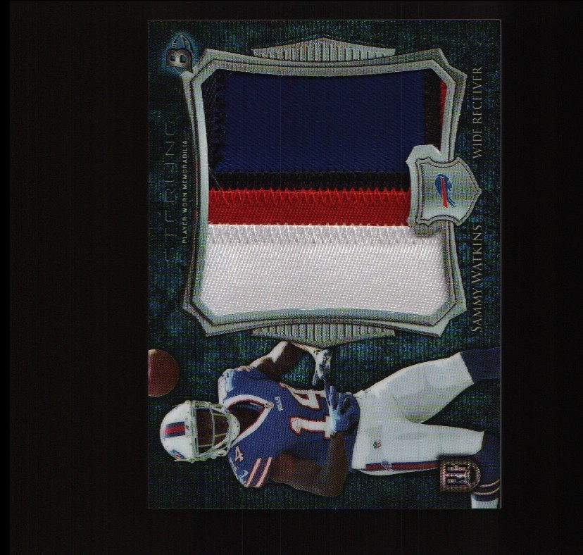 2014 Bowman Sterling – Sammy Watkins #BSJRP-SW Blue Wave Ref (MEM, RC)