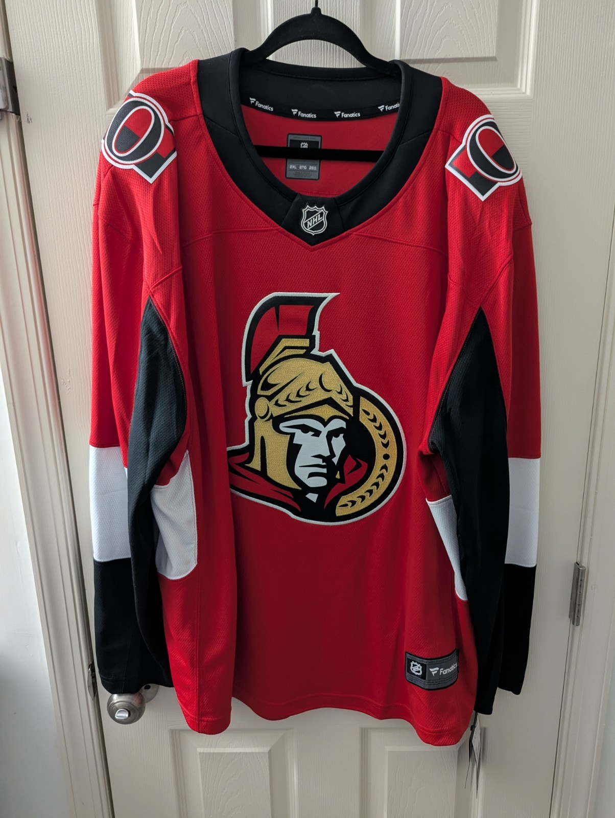Fanatics Authentic Ottowa Senators Red Breakaway Jersey Size 2XL Brand New