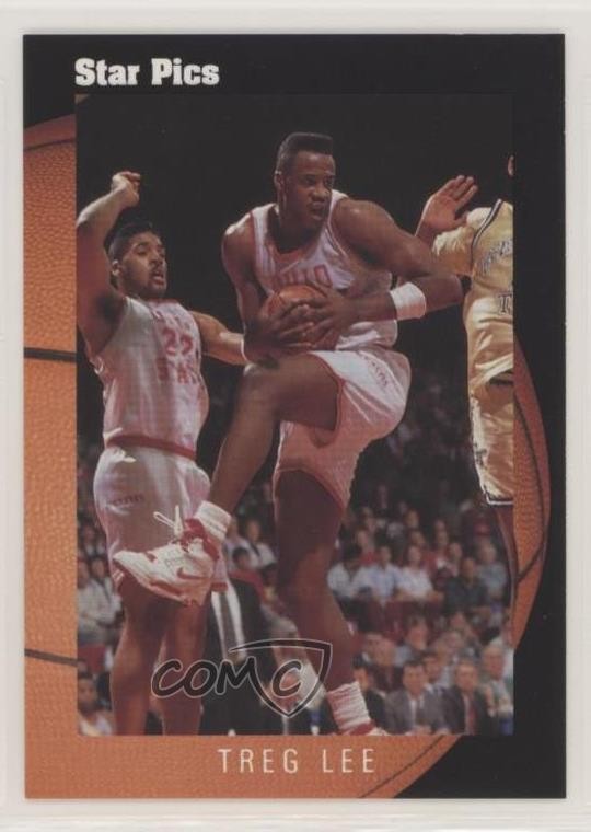 1991 Star Pics Treg Lee #3 0m2c