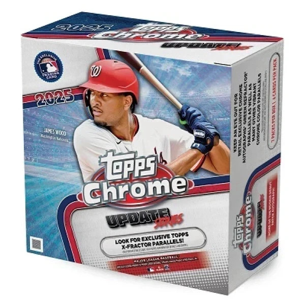 2025 Topps Chrome Update Baseball Factory Sealed Mega Box