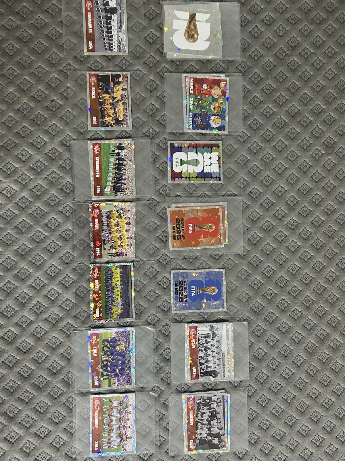 Panini FIFA World Cup 2026 Team Logo and FWC Single Stickers