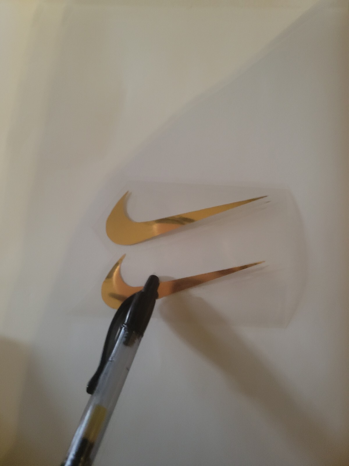 Three 3″ Nike Swoosh Logo Iron On Decal / FREE SHIPPING in the US DIY