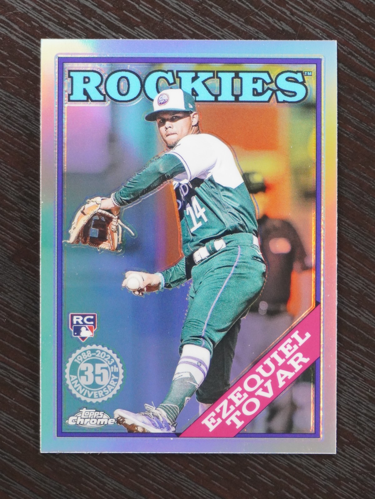 2023 Topps Chrome – 1988 Topps Baseball Ezequiel Tovar #88BC-9 (RC)