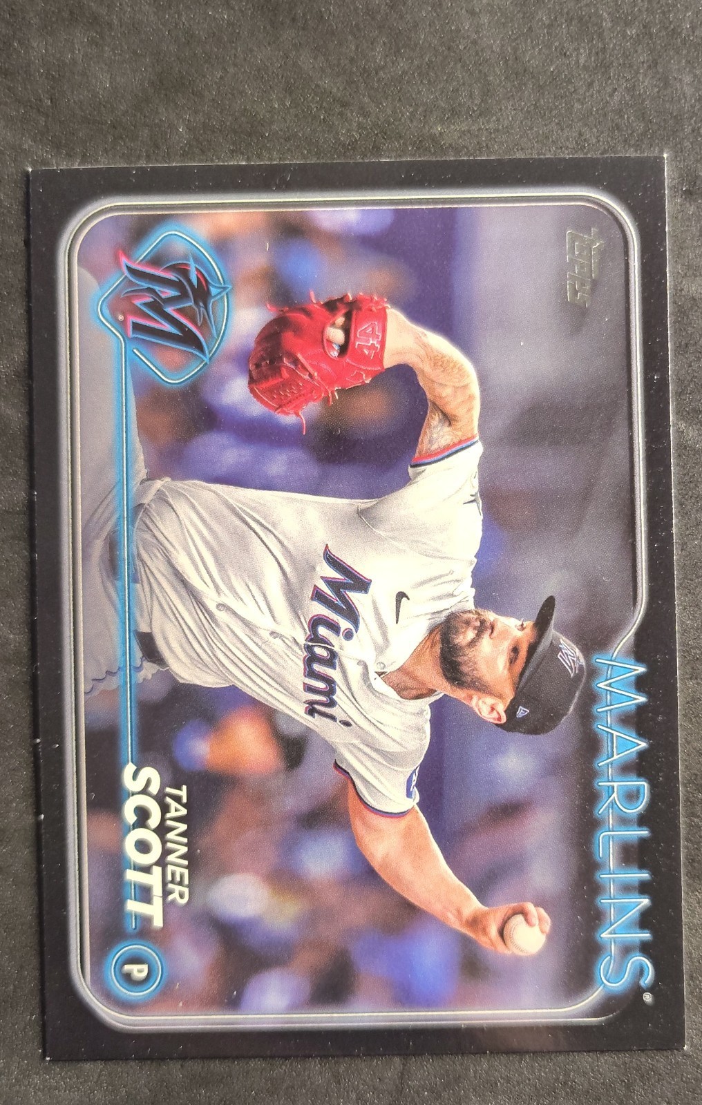 2024 Topps Update Series – Tanner Scott #US237 Black /74