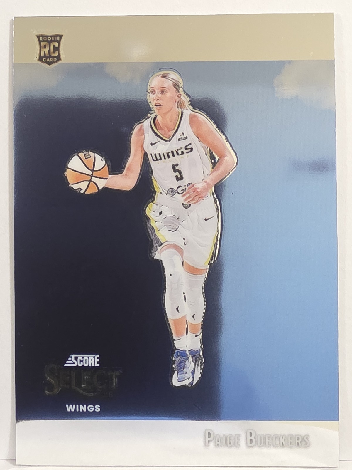 2025 Panini Select WNBA #18 Paige Bueckers Score Select Throwback