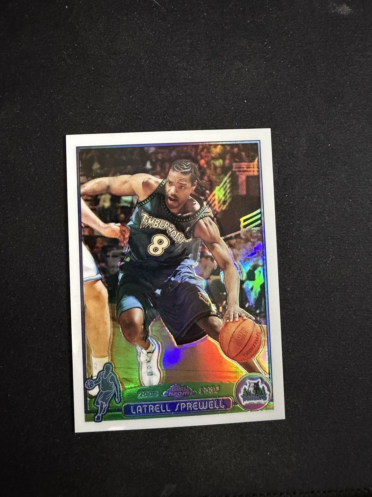 2003-04 Topps Chrome – Latrell Sprewell #25 Refractor