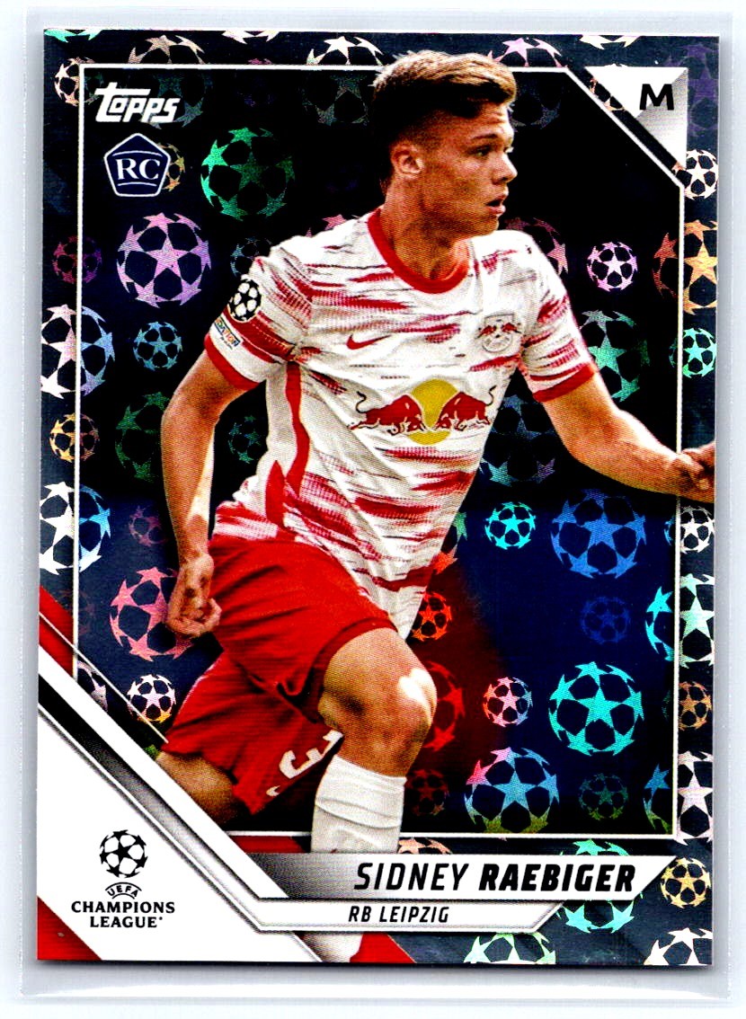 2021-22 Topps UEFA Champions League Starball Foil #110 Sidney Raebiger – NM bX9d