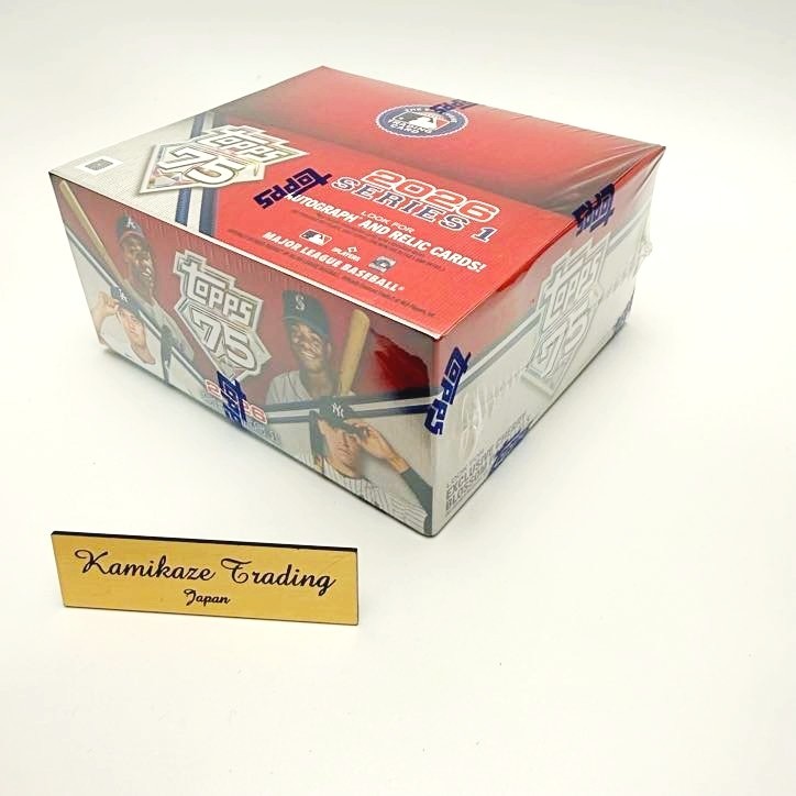 2026 Topps MLB Series 1 Japan Edition Factory Sealed Box NEW Exclusive 1Day Ship
