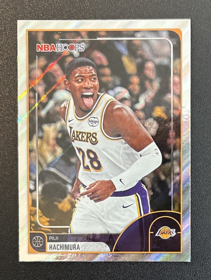 RUI HACHIMURA 2025-26 NBA HOOPS #1 LIGHT BURST PLAYOFFS LOS ANGELES LAKERS 🏀