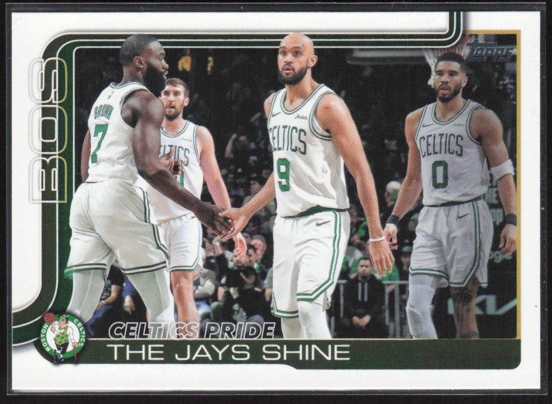 2025-26 Topps Celtics Pride: The Jays Shine Boston Celtics #272