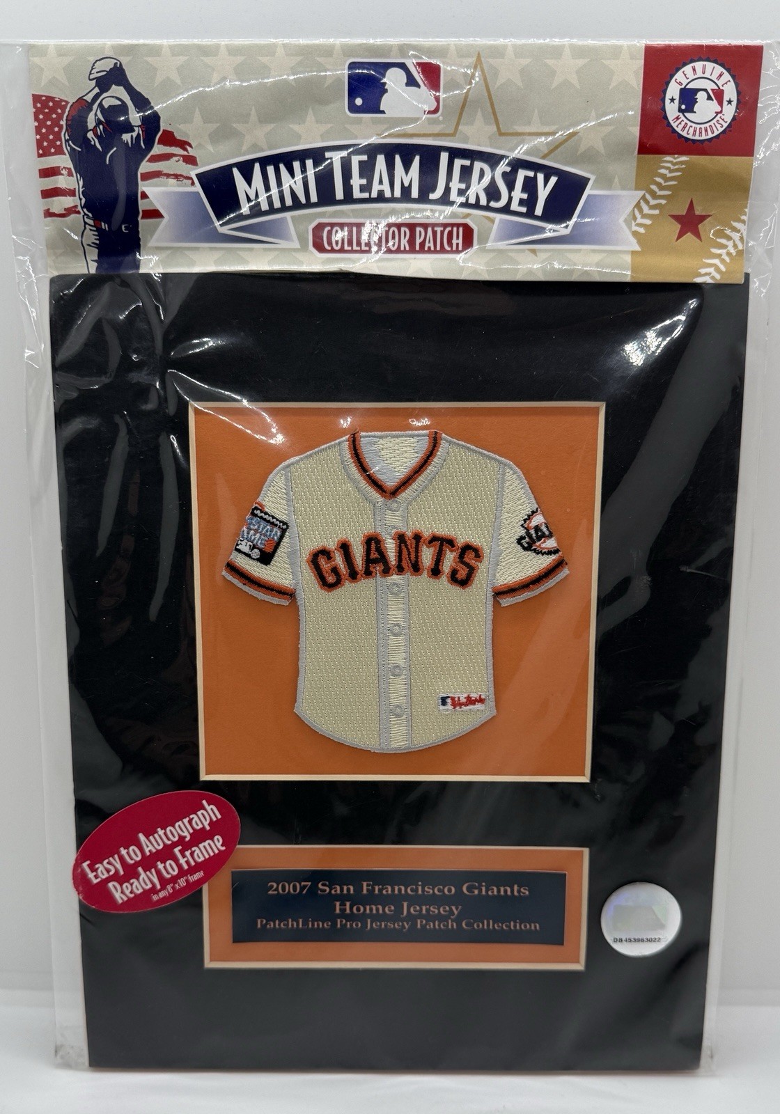 The Emblem Source San Francisco Giants Mini Team Jersey MLB Collectible | 8×10