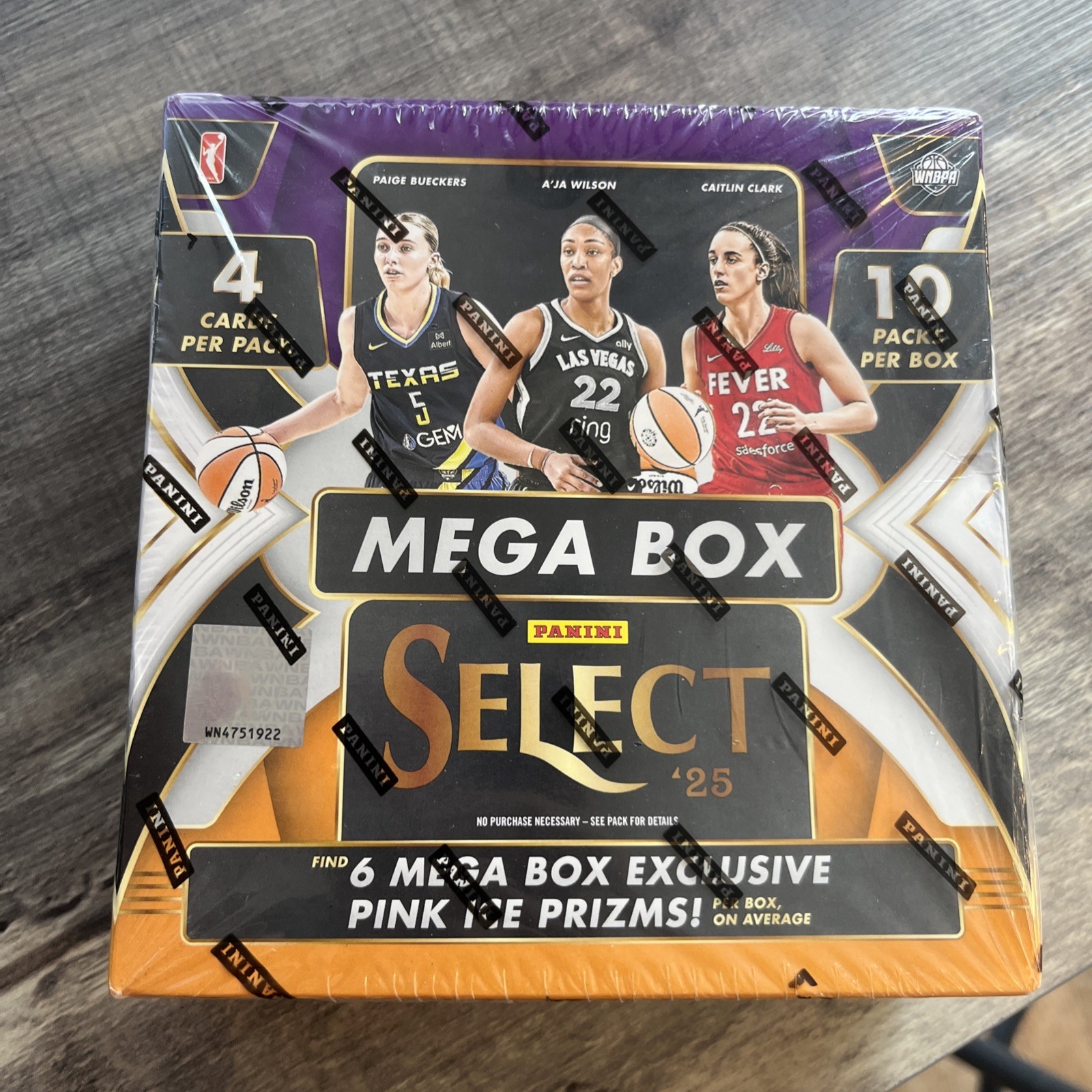 2025 Panini Select WNBA Basketball Trading Cards (NEW Factory Sealed)