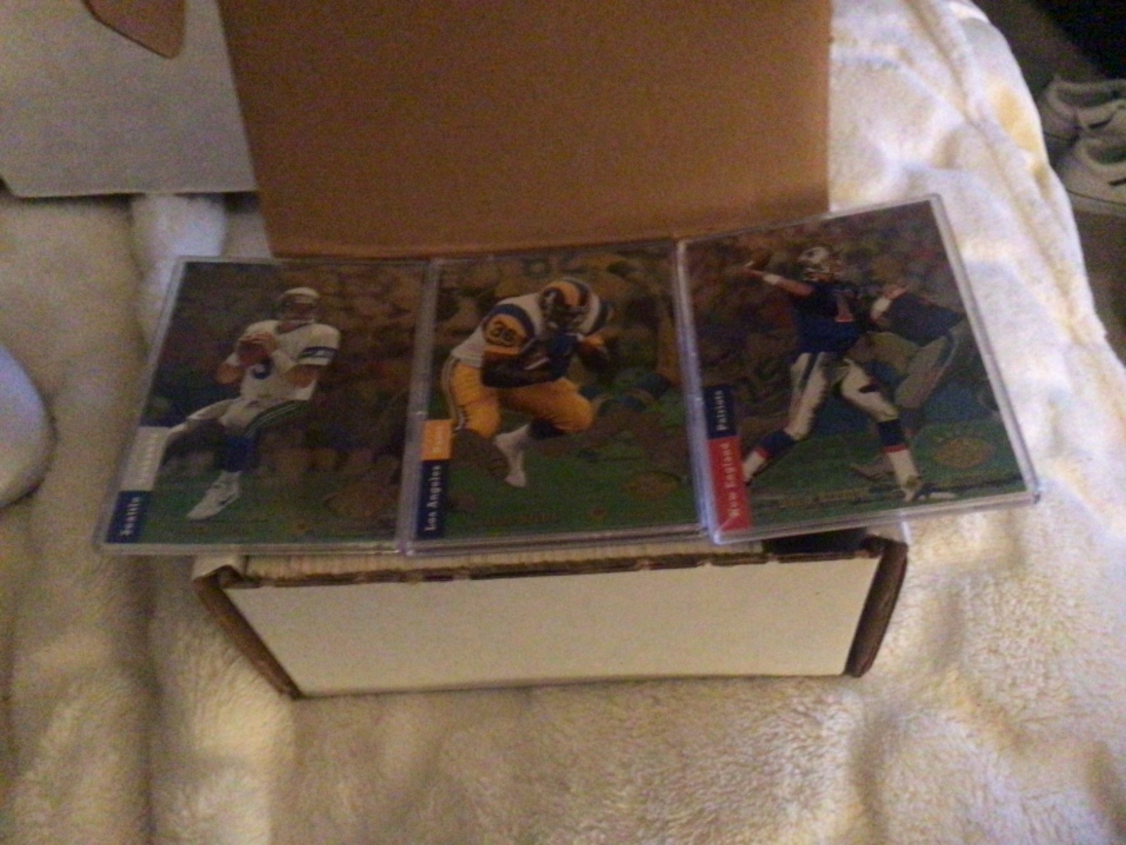 1993 SP FOOTBALL COMPLETE SET 1-270 BETTIS BLEDSOE LYNCH ROOKIE CARDS READ