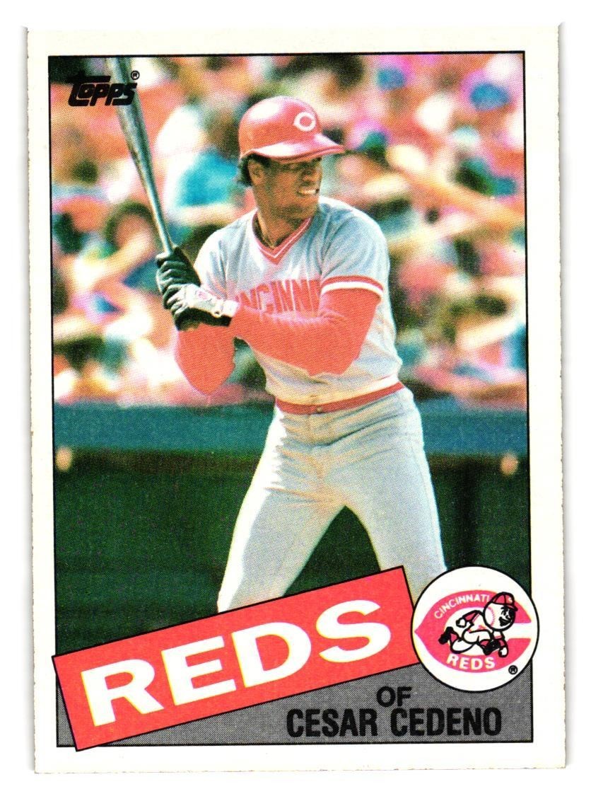 1985 Topps – #54 Cesar Cedeno