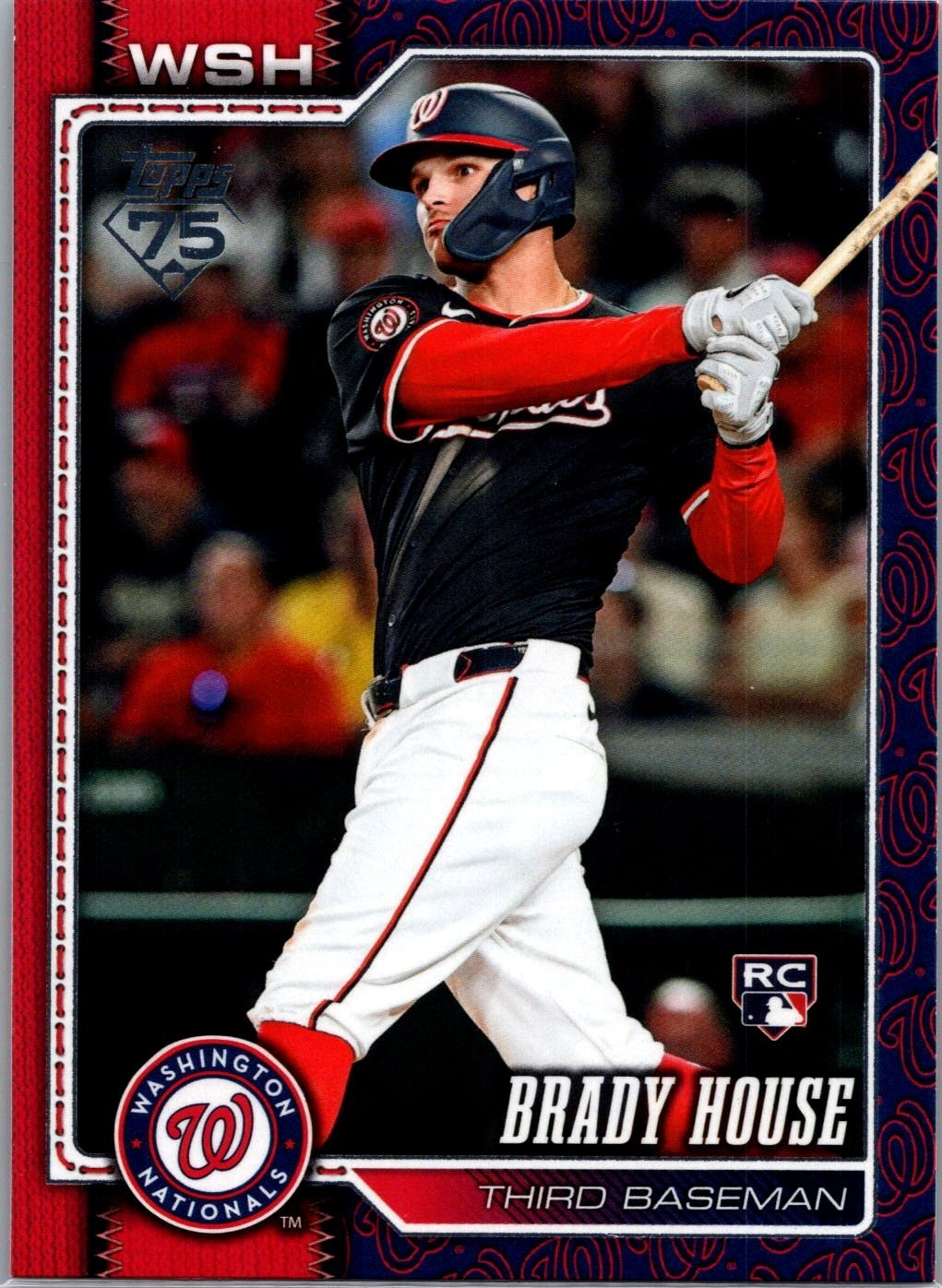 2026 Topps Series 1 – Brady House #170 Team Color Border (RC)